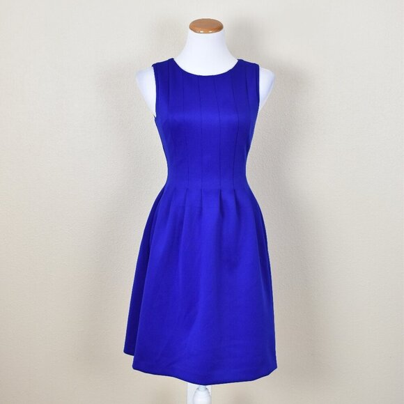 Vince Camuto Scuba Fit and Flare Dress - 0 - Picture 1 of 7